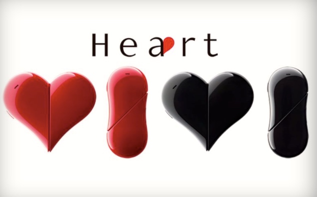  日本推出Heart 401AB 心形手機(jī) ，萌翻女人心