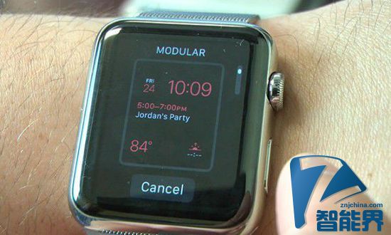 Apple Watch時鐘界面切換、定制視頻