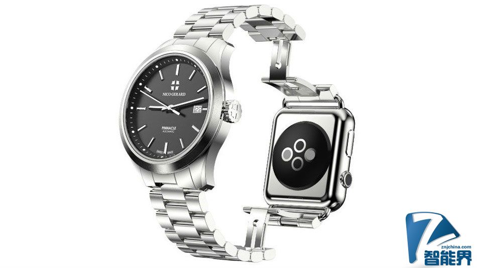 雖然不懂意義在哪，但有人做了款裝有 Apple Watch 的手表...