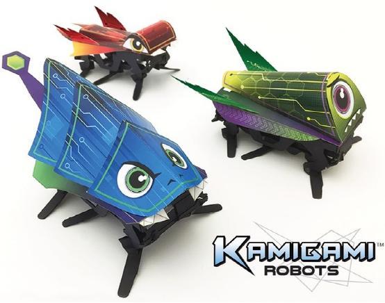 備受好評的Kamigami折紙機器人