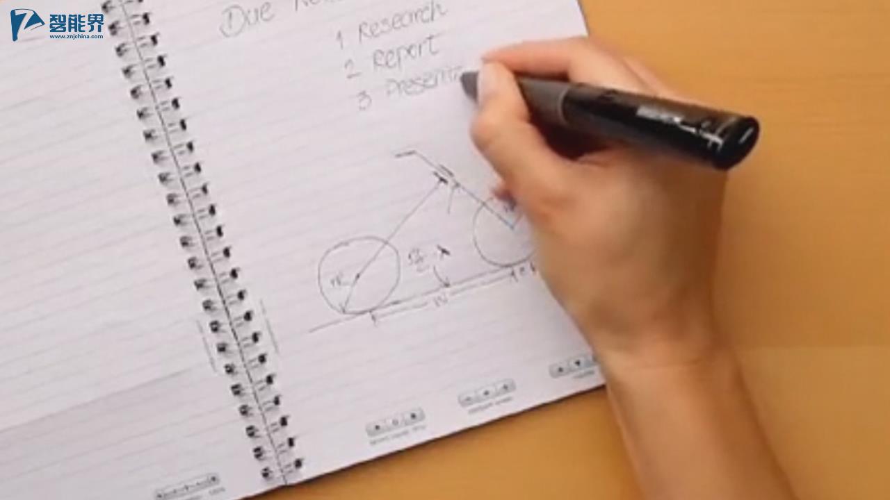  【智能界大百科】可以記錄生活點滴的數碼智能筆Sky WiFi Smartpen