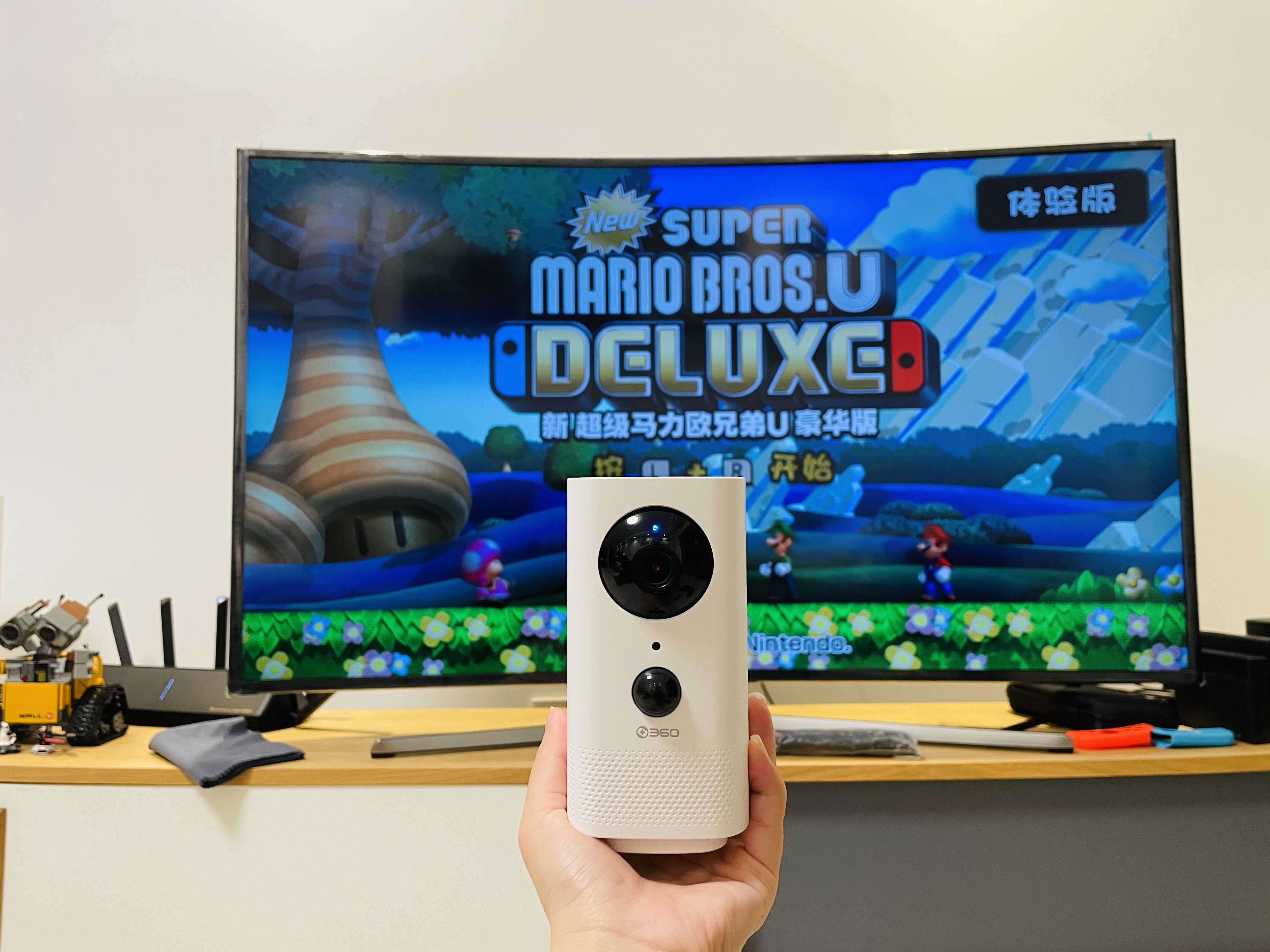 免布線，真無線——居家戶外都能用的360智能攝像機3C云臺電池版