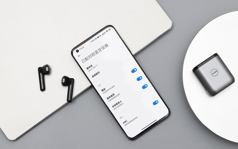 努比亞新音T1真無線藍牙耳機體驗：時尚側滑無蓋設計，30小時續(xù)航