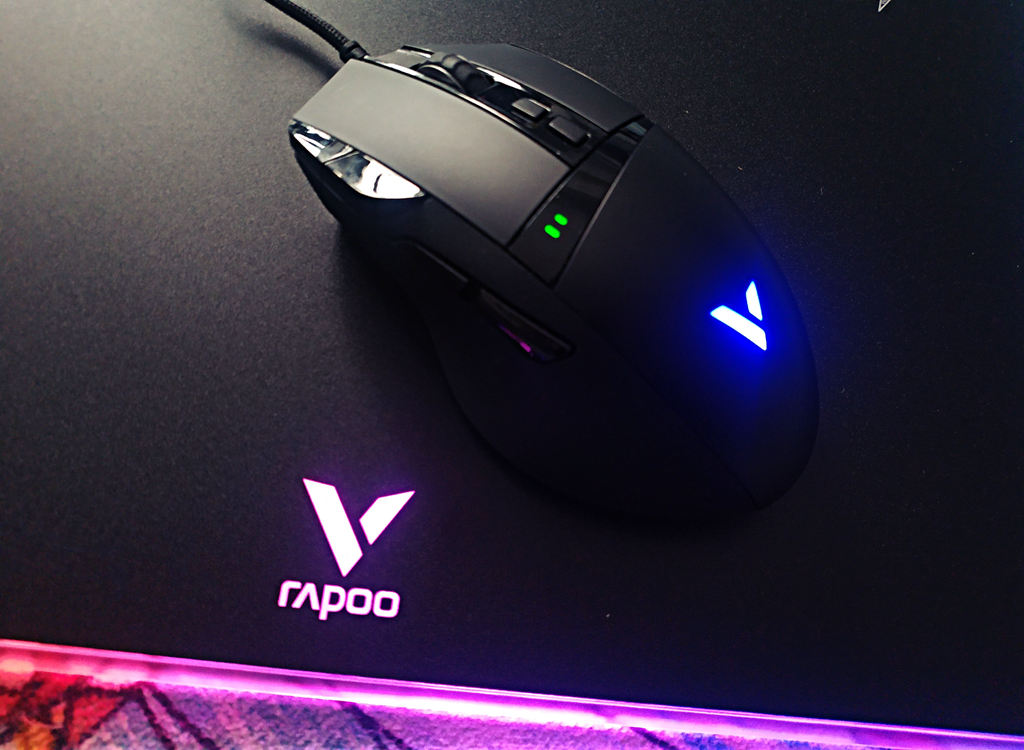 靚麗好用：雷柏 V10RGB鼠標(biāo)墊、VT350Q鼠標(biāo)